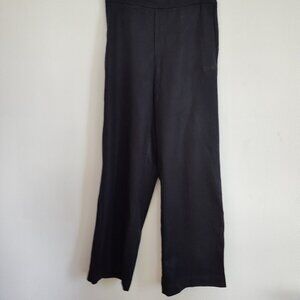Ladies SZ S Madewell Black Twill Pull-On Pant